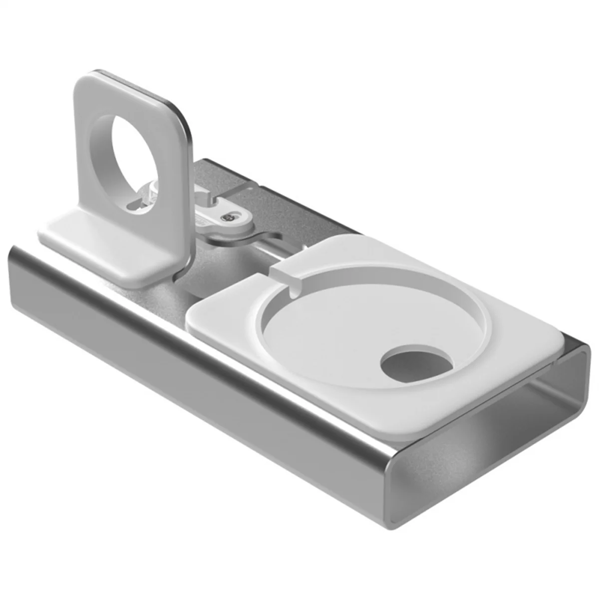 ABGV Aluminum Alloy Mobile Phone Desktop Stand, Suitable for , Airpod Pro Three-in-One Aluminum Alloy Charging Stand B 
ABGV Aluminum Alloy Mobile Phone Desktop Stand, Suitable for , Airpod Pro Three-in-One Aluminum Alloy Charging Stand B