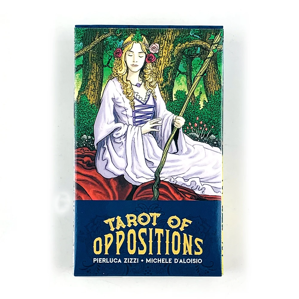 12X7CM Tarot Of Oppositions Cards English Version Divination Tarot Deck With Guide Book For Beginners, Family Party Board Game
12X7CM Tarot Of Oppositions Cards English Version Divination Tarot Deck With Guide Book For Beginners, Family Party Board Game