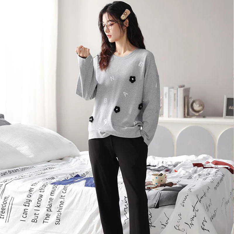 2025 Autumn Long Sleeve 100% Cotton Print Pajama Sets for Women Korean Loose Sleepwear Pyjama Homewear Pijama Mujer Home Clothes
2025 Autumn Long Sleeve 100% Cotton Print Pajama Sets for Women Korean Loose Sleepwear Pyjama Homewear Pijama Mujer Home Clothes