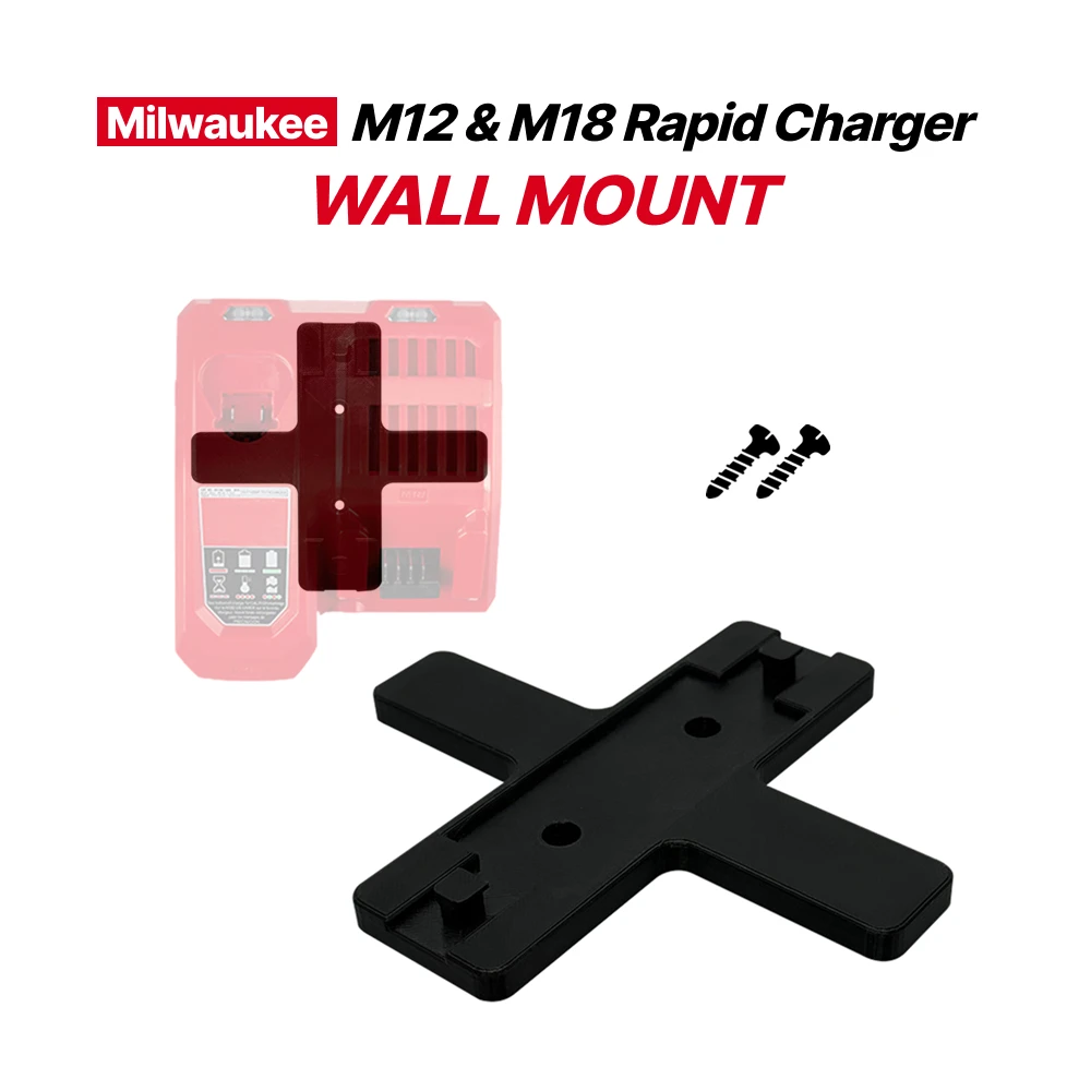 compatible Detachable Mount for Milwaukee M12/M18 Charger
compatible Detachable Mount for Milwaukee M12/M18 Charger