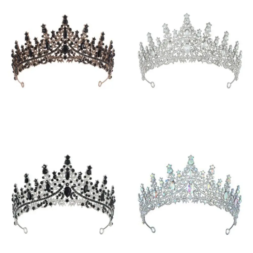 Exquisite Luxury Baroque Crown Shiny Elegant Rhinestone Crown Hair Ornaments Headwear Princess Tiara Wedding
Exquisite Luxury Baroque Crown Shiny Elegant Rhinestone Crown Hair Ornaments Headwear Princess Tiara Wedding