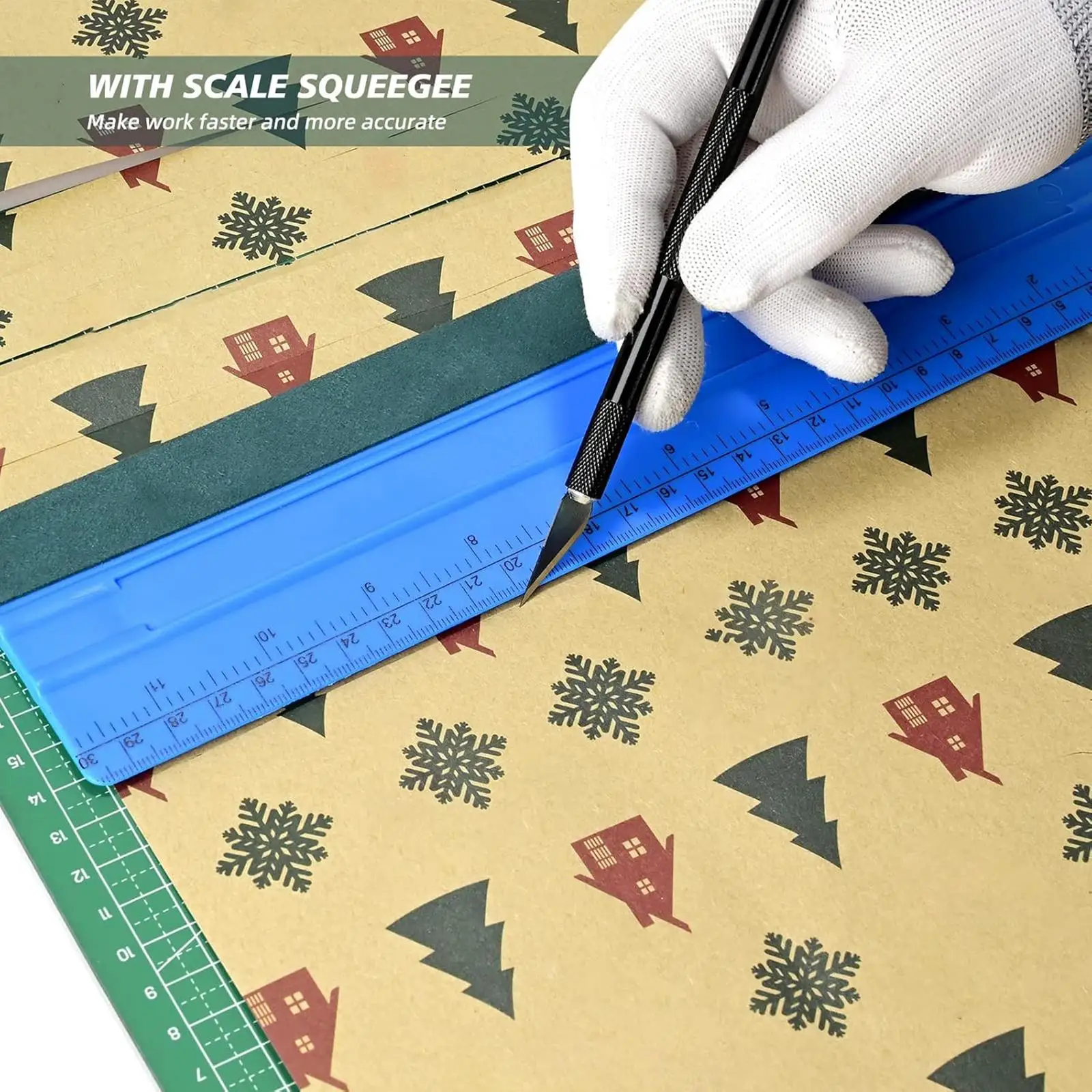 Durable Felt Squeegee Applicator for Sticker Wrap Paint Protection Film Wallpaper Smoother Car Window Tint
Durable Felt Squeegee Applicator for Sticker Wrap Paint Protection Film Wallpaper Smoother Car Window Tint