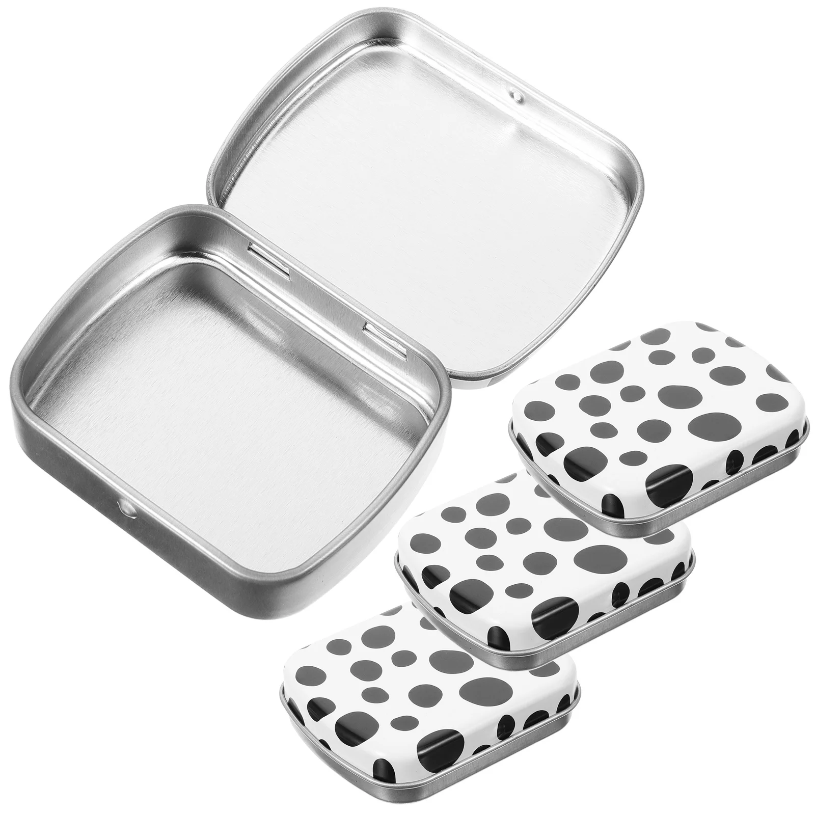 4pcs Candy Storage Cases Tin Box With Lid Small Metal Tin For Usb Keys Cigarette Portable Organizer Wedding Party Favors Gift
4pcs Candy Storage Cases Tin Box With Lid Small Metal Tin For Usb Keys Cigarette Portable Organizer Wedding Party Favors Gift