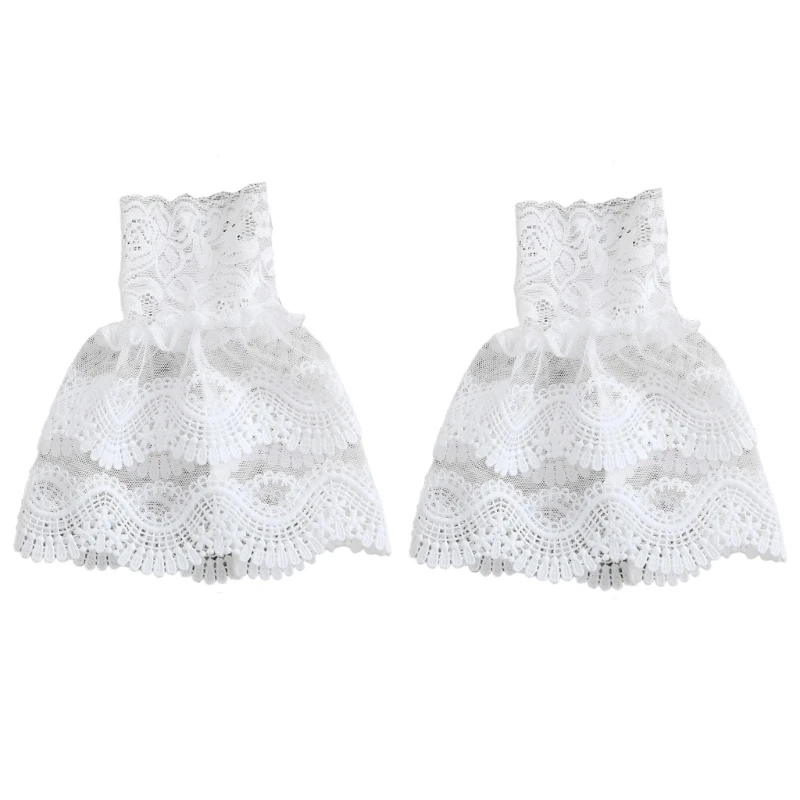 39BC Breathable Lace Detachable Sleeve Wrist Cuffs Sleeves Multipurpose Arm Covers For Office Women Formal Event Daily Outfit
39BC Breathable Lace Detachable Sleeve Wrist Cuffs Sleeves Multipurpose Arm Covers For Office Women Formal Event Daily Outfit