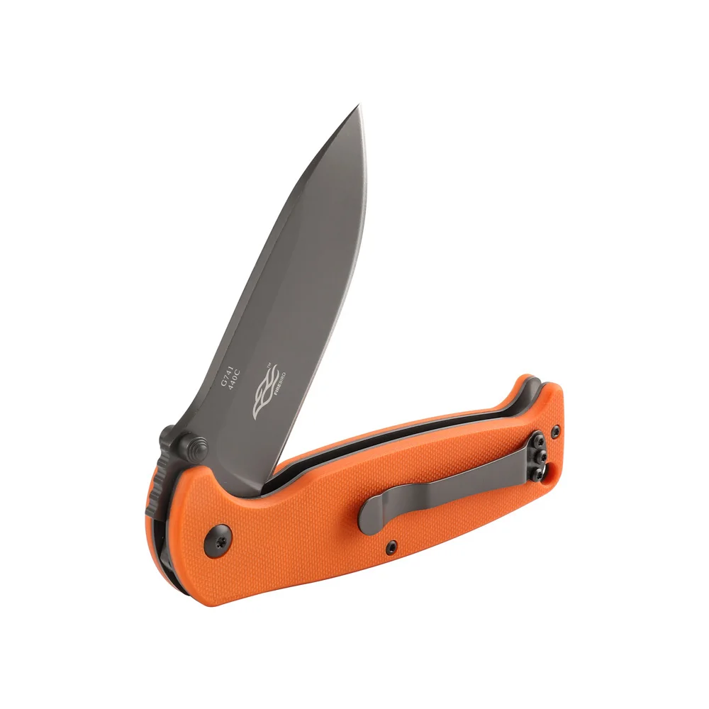 Ganzo G7413 G7413P FIREBIRD FBKNIFE F7413 58-60HRC 440C G10 Handle Folding Knife Camping Tool EDC Pocket Knife
Ganzo G7413 G7413P FIREBIRD FBKNIFE F7413 58-60HRC 440C G10 Handle Folding Knife Camping Tool EDC Pocket Knife