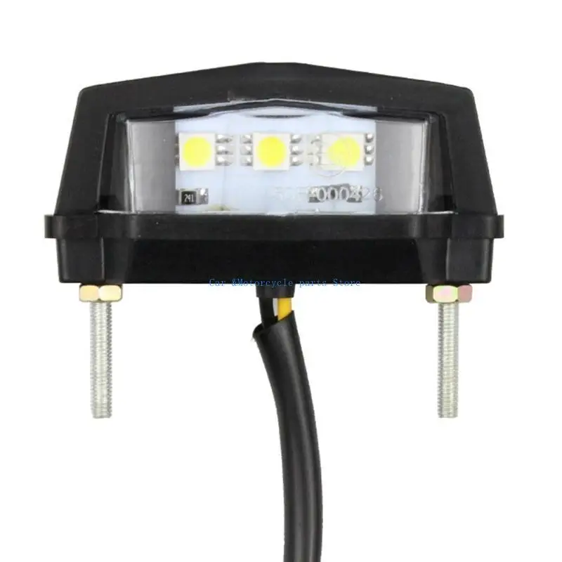 Y9UC Plastic Rear Number Lamp Motorcycle Number Plate Light Simple Installation
Y9UC Plastic Rear Number Lamp Motorcycle Number Plate Light Simple Installation