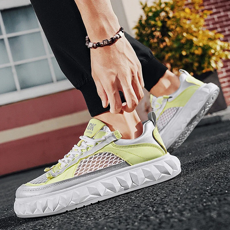 Fashion Comfortable Sneakers New Hand-Woven Men's Sandals Summer Hollow Men Shoes Outdoor Anti-slip Men's Casual Wading Shoes
Fashion Comfortable Sneakers New Hand-Woven Men's Sandals Summer Hollow Men Shoes Outdoor Anti-slip Men's Casual Wading Shoes