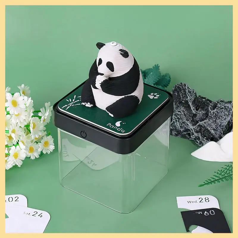 3D Art Calendar 2024, Creative Time Piece Calendar Panda Memo Pad Rip Away Paper Carving DIY Sticky Note Durable
3D Art Calendar 2024, Creative Time Piece Calendar Panda Memo Pad Rip Away Paper Carving DIY Sticky Note Durable