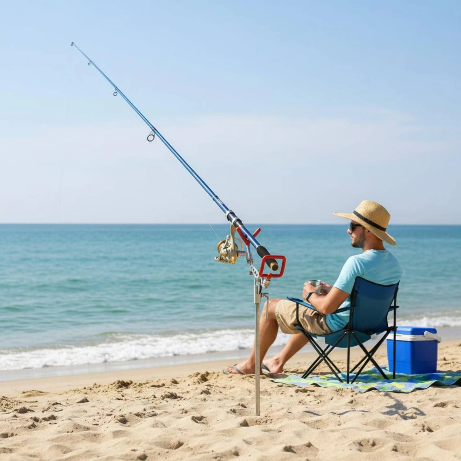 Stainless Steel Fishing Pole Holder Long-Lasting Stainless Steel Rod Holder Fishing Pole Spike Stand Foldable Shore Casting Rod
Stainless Steel Fishing Pole Holder Long-Lasting Stainless Steel Rod Holder Fishing Pole Spike Stand Foldable Shore Casting Rod