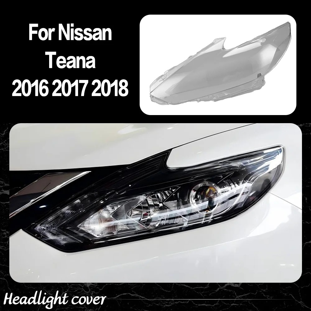 For Nissan Teana 2016 2017 2018 Headlamp Lamp Shell Transparent Mask Headlight Cover Lens Plexiglass Replace Original Lampshade
For Nissan Teana 2016 2017 2018 Headlamp Lamp Shell Transparent Mask Headlight Cover Lens Plexiglass Replace Original Lampshade
