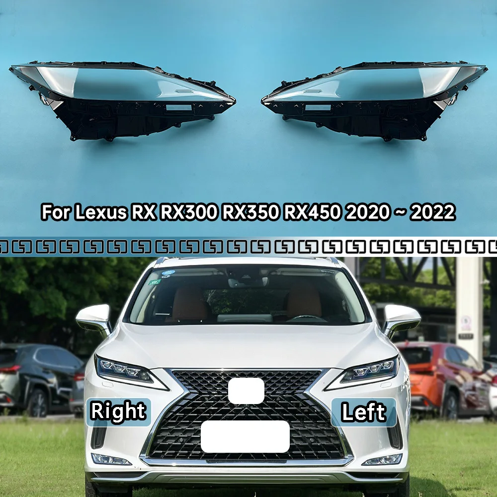 For Lexus RX RX300 RX350 RX450 2020 2021 2022 Headlight Cover Transparent Mask Lens Lampshade Headlamp Shell Plexiglass
For Lexus RX RX300 RX350 RX450 2020 2021 2022 Headlight Cover Transparent Mask Lens Lampshade Headlamp Shell Plexiglass