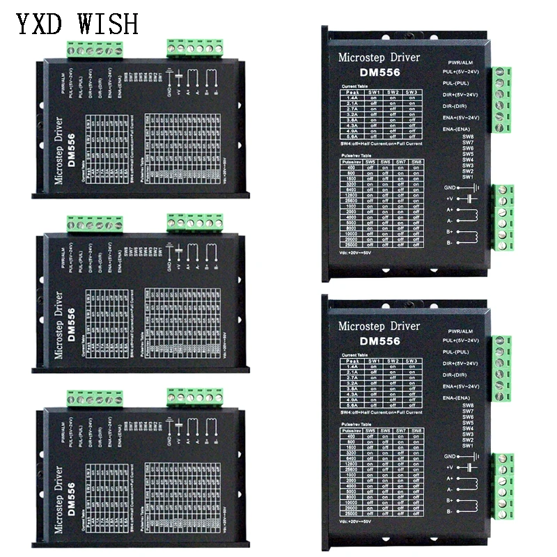 5 шт. Microstep драйвер TB6600 DM542 DM556 контроллер драйвера двигателя микрошафтный двигатель бесщеточный корпус для 42/57/86 Nema17 Nema23
5 шт. Microstep драйвер TB6600 DM542 DM556 контроллер драйвера двигателя микрошафтный двигатель бесщеточный корпус для 42/57/86 Nema17 Nema23