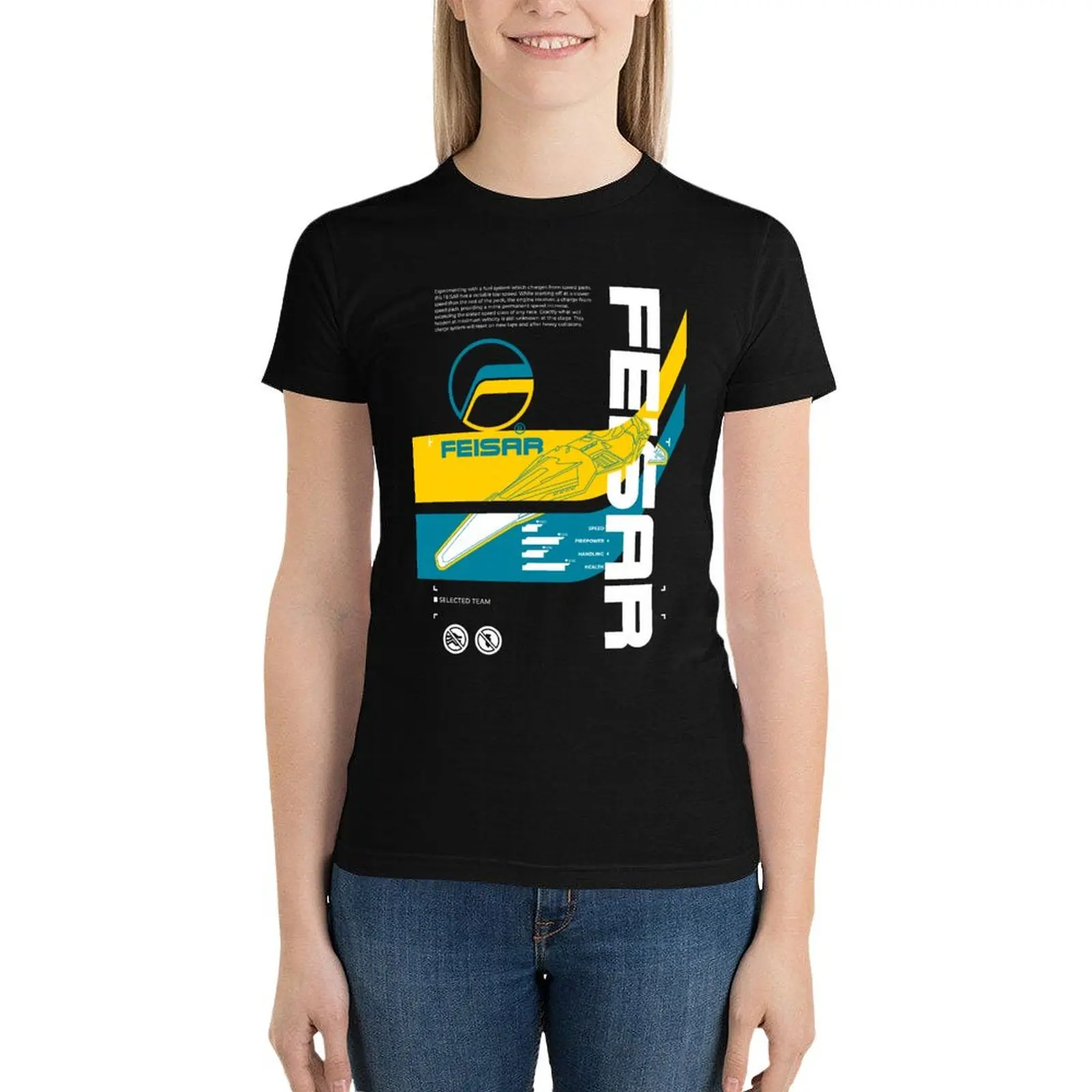Wipeout 2049 - Feisar - Coverart T-Shirt graphics anime clothes Women's tee shirt
Wipeout 2049 - Feisar - Coverart T-Shirt graphics anime clothes Women's tee shirt