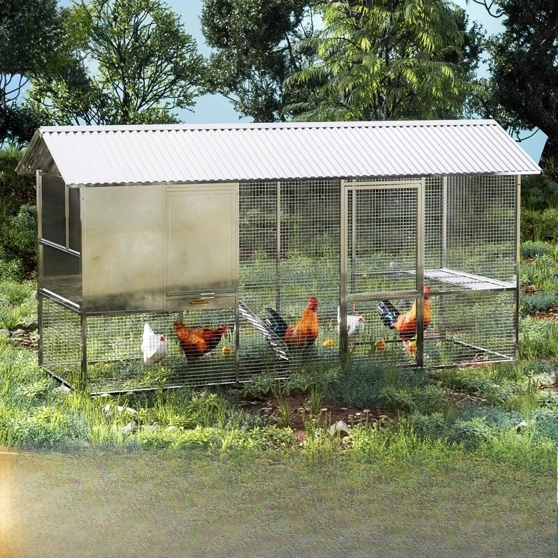Customized big cow stainless steel chicken cage Large household outdoor breeding cage Anti-weasel chicken cage Large chicken
Customized big cow stainless steel chicken cage Large household outdoor breeding cage Anti-weasel chicken cage Large chicken