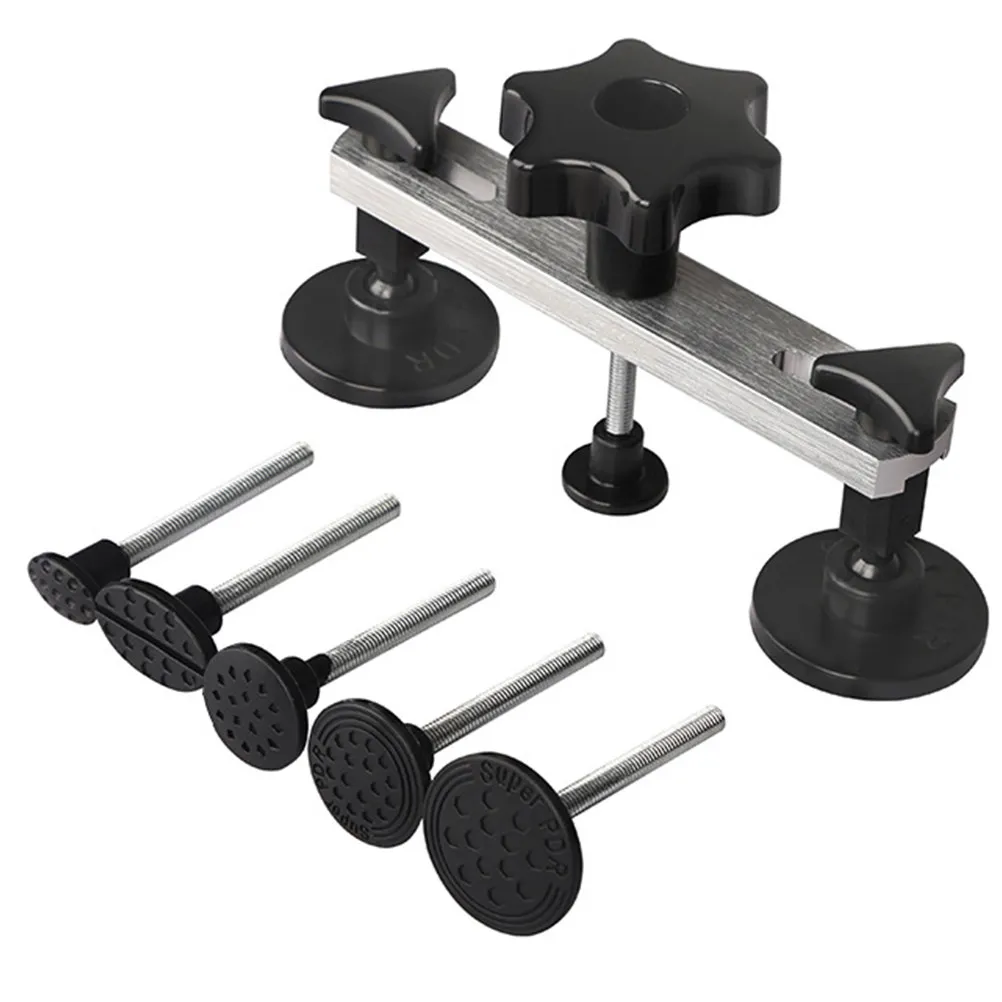 1Set Dent Repair Tool Efficient Auto Body Paintless Bridge Puller Kit for DIY Door Ding Hail Damage Repair
1Set Dent Repair Tool Efficient Auto Body Paintless Bridge Puller Kit for DIY Door Ding Hail Damage Repair
