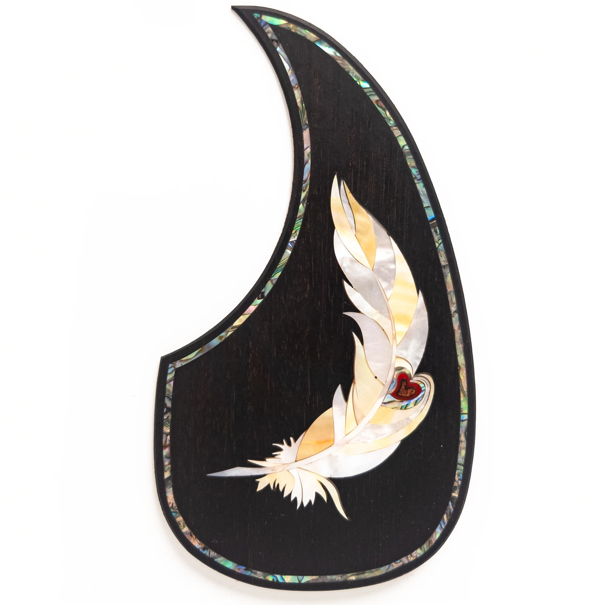 Rosewood Acoustic Guitar Pickguard for D45 Guitar – Handmade Abalone Shell Inlay, Self-Adhesive Scratch Plate for 40-41 Inch
Rosewood Acoustic Guitar Pickguard for D45 Guitar – Handmade Abalone Shell Inlay, Self-Adhesive Scratch Plate for 40-41 Inch