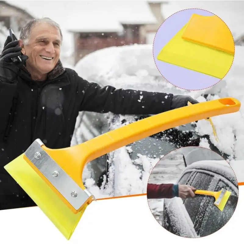 Silicone cow tendon snow shovel for snow removal, multifunctional snow scraper for automobiles, and snow brush for cleaning
Silicone cow tendon snow shovel for snow removal, multifunctional snow scraper for automobiles, and snow brush for cleaning