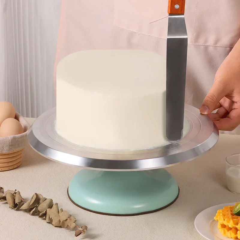 10/12inch 360° Rotating Cake Turntable Aluminum Alloy Cake Turn Table Pastry Cakes Decorating Stand Home DIY Kitchen Baking Tool
10/12inch 360° Rotating Cake Turntable Aluminum Alloy Cake Turn Table Pastry Cakes Decorating Stand Home DIY Kitchen Baking Tool