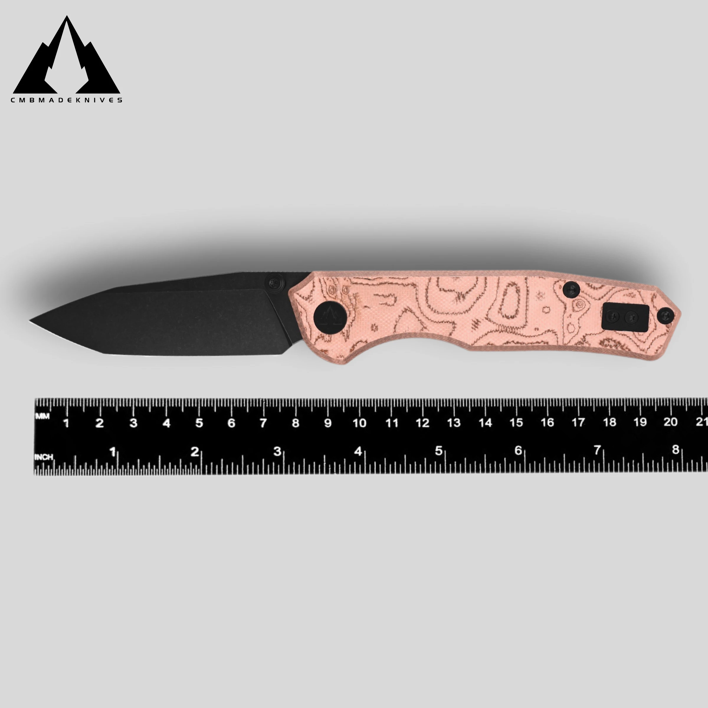 CMBMADEKNIVES Explorer V2 Copper Foil Handle 14C28N Steel Blade Survival Camping Outdoor Pocket Folding Knife EDC CMB-22B
CMBMADEKNIVES Explorer V2 Copper Foil Handle 14C28N Steel Blade Survival Camping Outdoor Pocket Folding Knife EDC CMB-22B