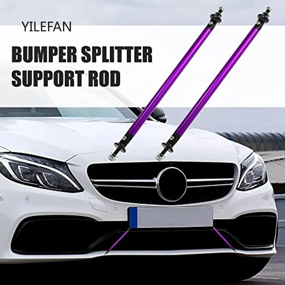 2pc Adjustable 8"-11" Front Bumper Lip Splitter Diffuser Strut Rod Tie Bars Splitter Support Rod Compatible with Most Vehicles
2pc Adjustable 8"-11" Front Bumper Lip Splitter Diffuser Strut Rod Tie Bars Splitter Support Rod Compatible with Most Vehicles