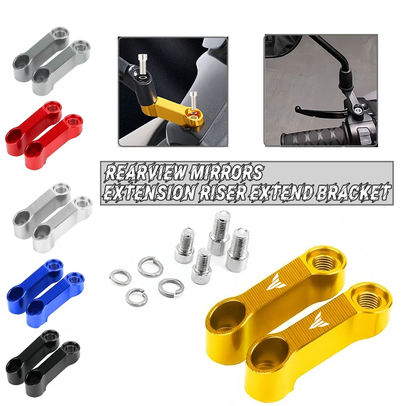 Для MT 07 09 10 SP MT07 MT09 MT10 MT25 2024 2025 мотоциклетное крепление для зеркала заднего вида, удлинитель, адаптеры, кронштейн для зеркала
Для MT 07 09 10 SP MT07 MT09 MT10 MT25 2024 2025 мотоциклетное крепление для зеркала заднего вида, удлинитель, адаптеры, кронштейн для зеркала