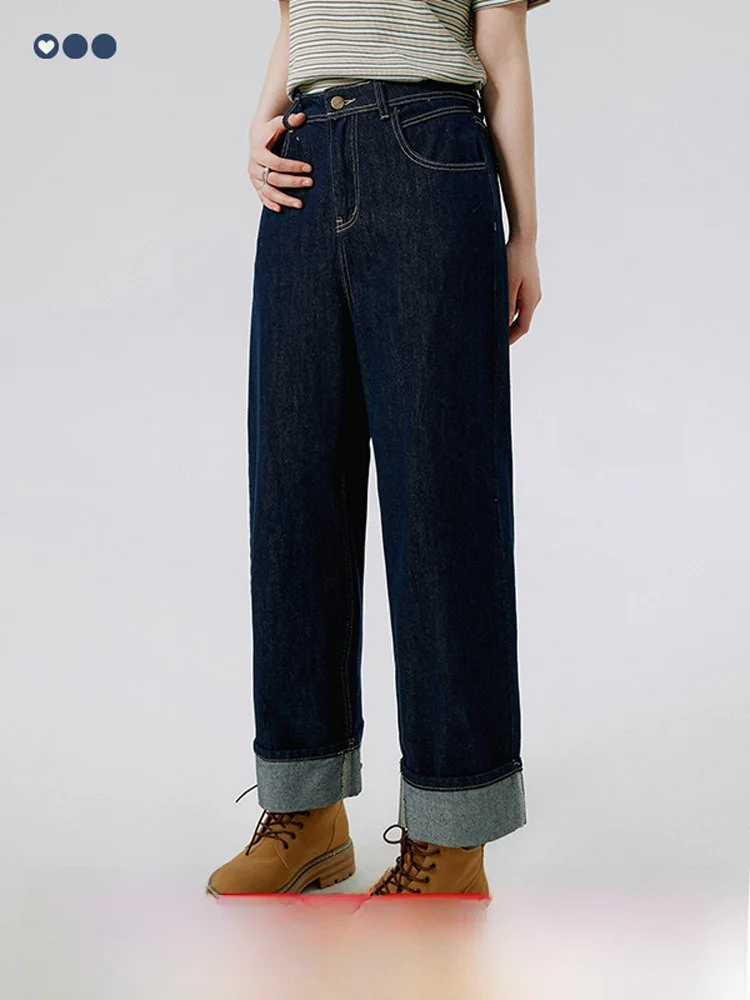 High Waist Nine-Tenths Blue Jeans Women's Autumn Winter plus Size Commute Casual Loose Long Pants Cotton Stretch Denim
High Waist Nine-Tenths Blue Jeans Women's Autumn Winter plus Size Commute Casual Loose Long Pants Cotton Stretch Denim
