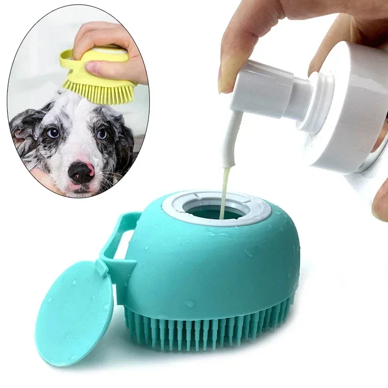 Pet Bathing Brush Soft Silicone Massager Shower Gel Bathing Brush Clean Tools Comb Dog Cat Cleaning Grooming Supplies
Pet Bathing Brush Soft Silicone Massager Shower Gel Bathing Brush Clean Tools Comb Dog Cat Cleaning Grooming Supplies