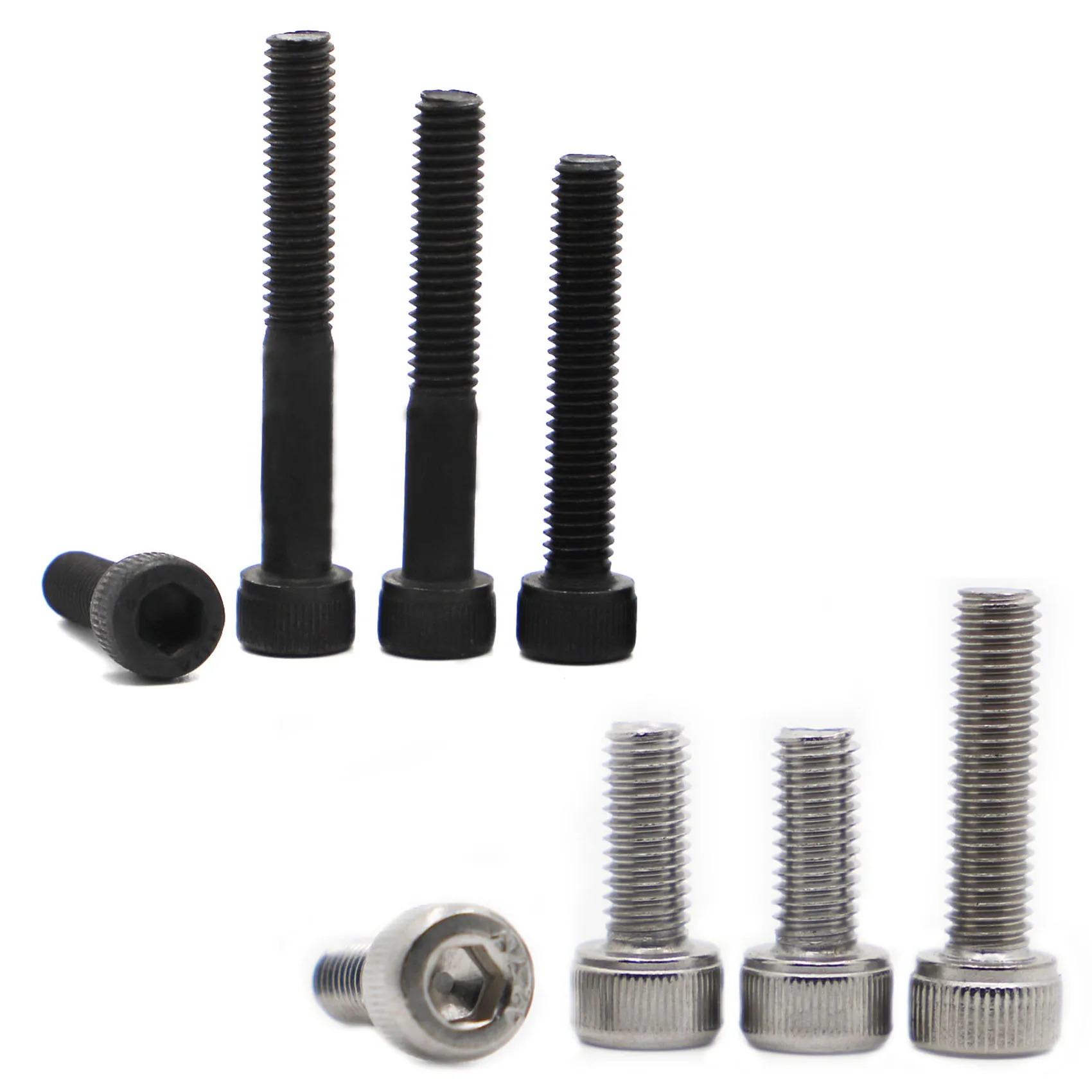5-50PCS M1.6 M2 M2.5 M3 M4 M5 M6 M8 DIN912 Hex Allen Socket Cap Head Screw 304 Stainless Steel Black Grade 12.9 Bolt Screws
5-50PCS M1.6 M2 M2.5 M3 M4 M5 M6 M8 DIN912 Hex Allen Socket Cap Head Screw 304 Stainless Steel Black Grade 12.9 Bolt Screws