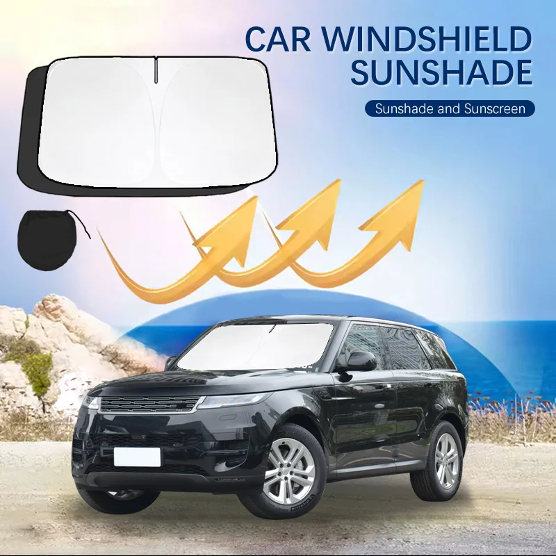 Car Windshield Sun Shade Covers for Front Window Sunscreen UV Parasol For Range Rover Sport L494 L320 L461 Summer Car Accessorie
Car Windshield Sun Shade Covers for Front Window Sunscreen UV Parasol For Range Rover Sport L494 L320 L461 Summer Car Accessorie