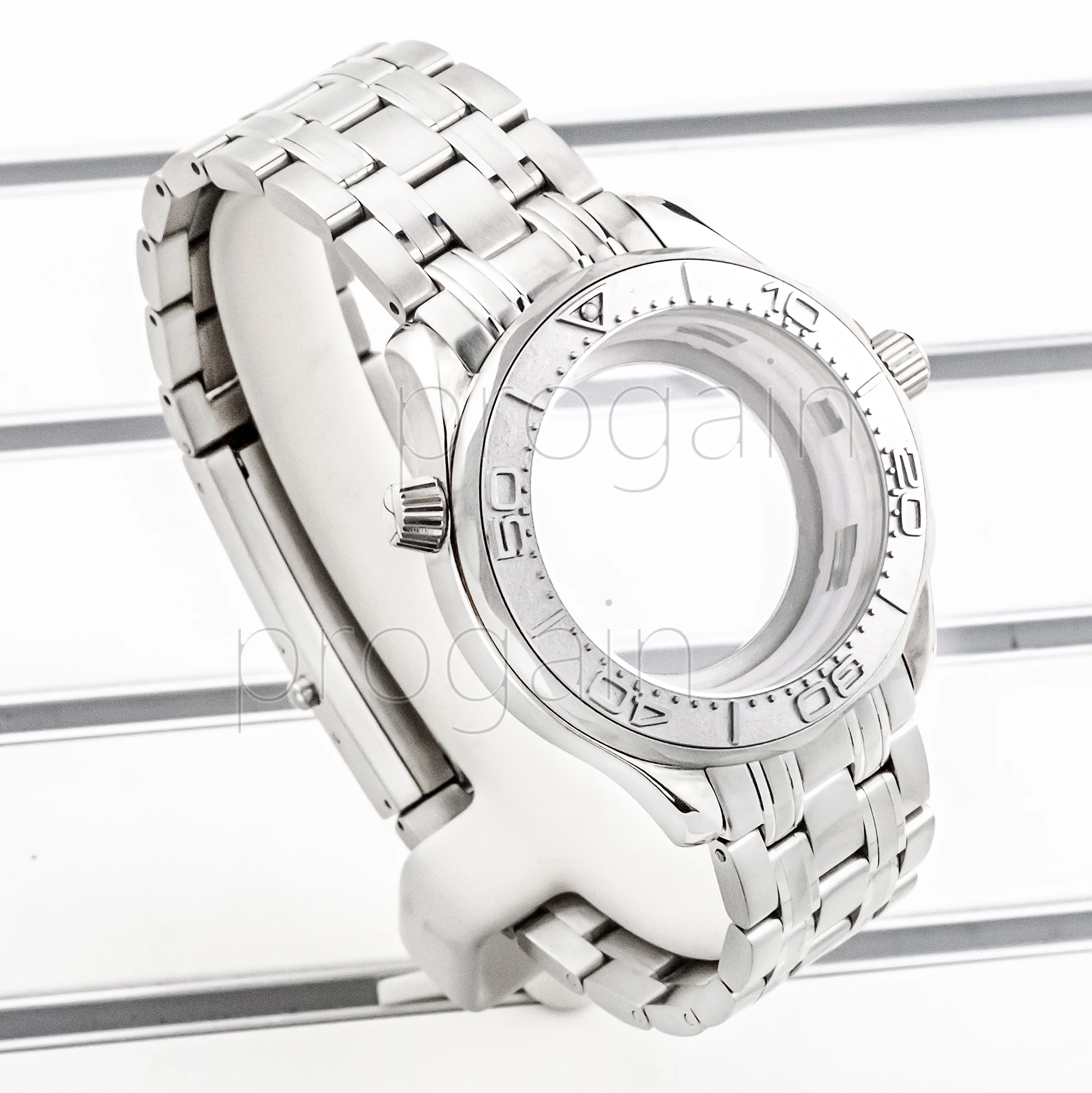 NH35 Watch Accessories for Seamaster 300 Case 5ATM Waterproof Watchcase Waterproof Stainless Steel Strap fit NH35 NH36 Movement
NH35 Watch Accessories for Seamaster 300 Case 5ATM Waterproof Watchcase Waterproof Stainless Steel Strap fit NH35 NH36 Movement