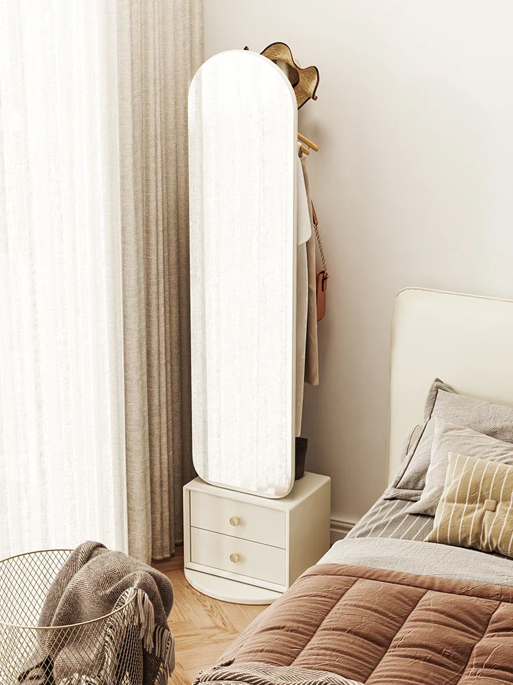RVR designer solid wood rotating full-length mirror 360-degree floor mirror small apartment bedroom multi-functional hanger
RVR designer solid wood rotating full-length mirror 360-degree floor mirror small apartment bedroom multi-functional hanger