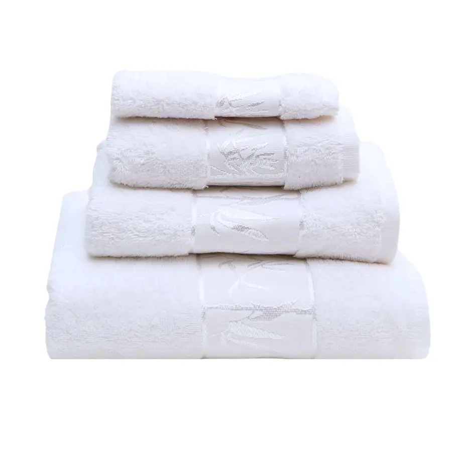 of 4 Luxury Super Soft Towels Premium Viscose Derived from Bamboo amp Turkish Cotton for The Ultimate Bath Experience
of 4 Luxury Super Soft Towels Premium Viscose Derived from Bamboo amp Turkish Cotton for The Ultimate Bath Experience