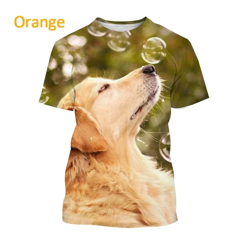 New Summer 3D Cute Animal Golden Retriever Printing T Shirt Children Fashion Harajuku Short Sleeves Funny Tee Shirts Clothes Tee
New Summer 3D Cute Animal Golden Retriever Printing T Shirt Children Fashion Harajuku Short Sleeves Funny Tee Shirts Clothes Tee