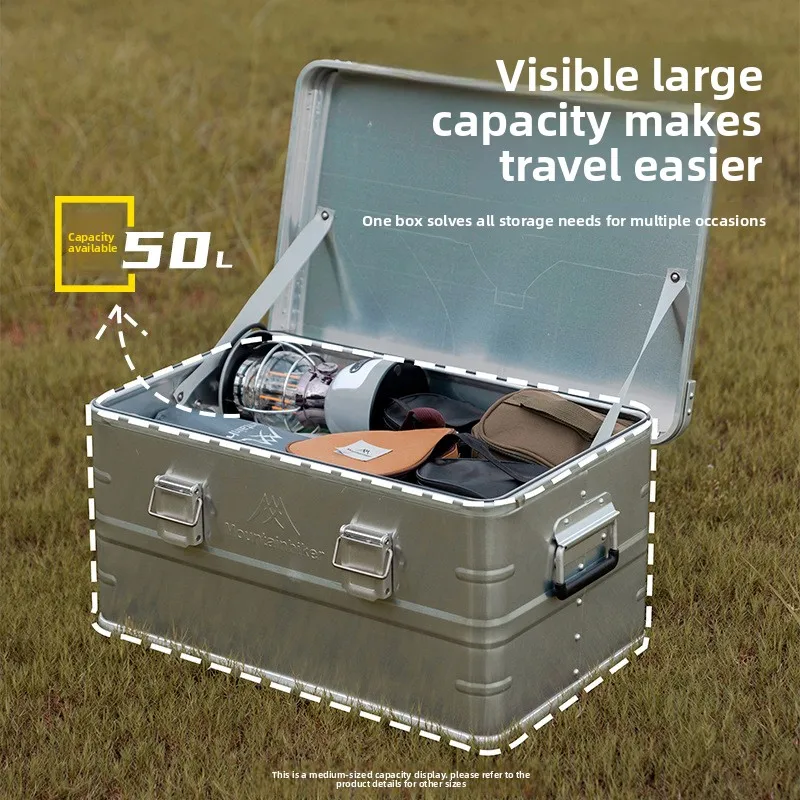 Aluminum Alloy Material Storage Box, Storage Box, Camping Equipment Number, Aluminum Box, Outdoor Box.
Aluminum Alloy Material Storage Box, Storage Box, Camping Equipment Number, Aluminum Box, Outdoor Box.