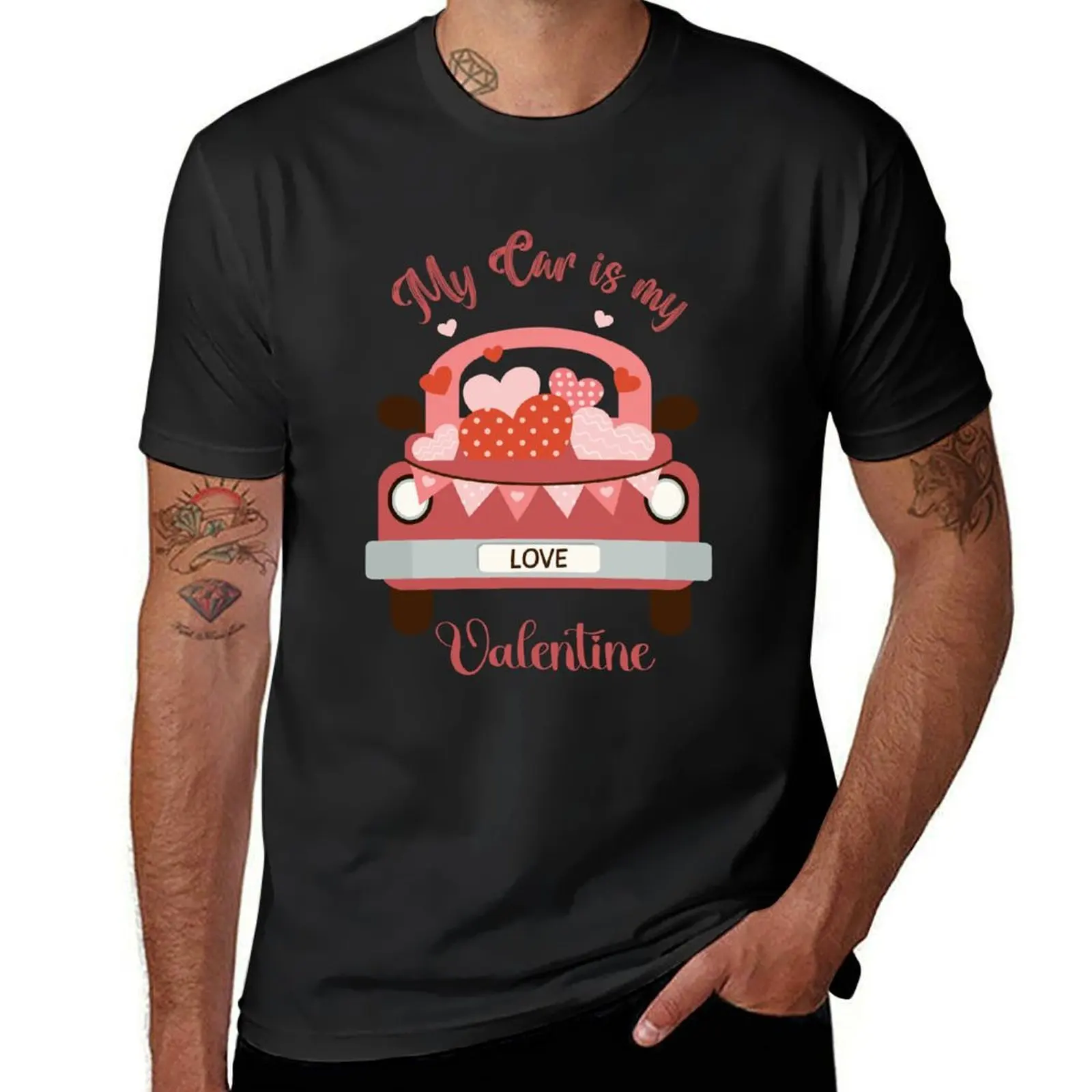 Cute car with heart in valentine Love on white-Valentine30 T-Shirt tops sweat black t shirts for men
Cute car with heart in valentine Love on white-Valentine30 T-Shirt tops sweat black t shirts for men