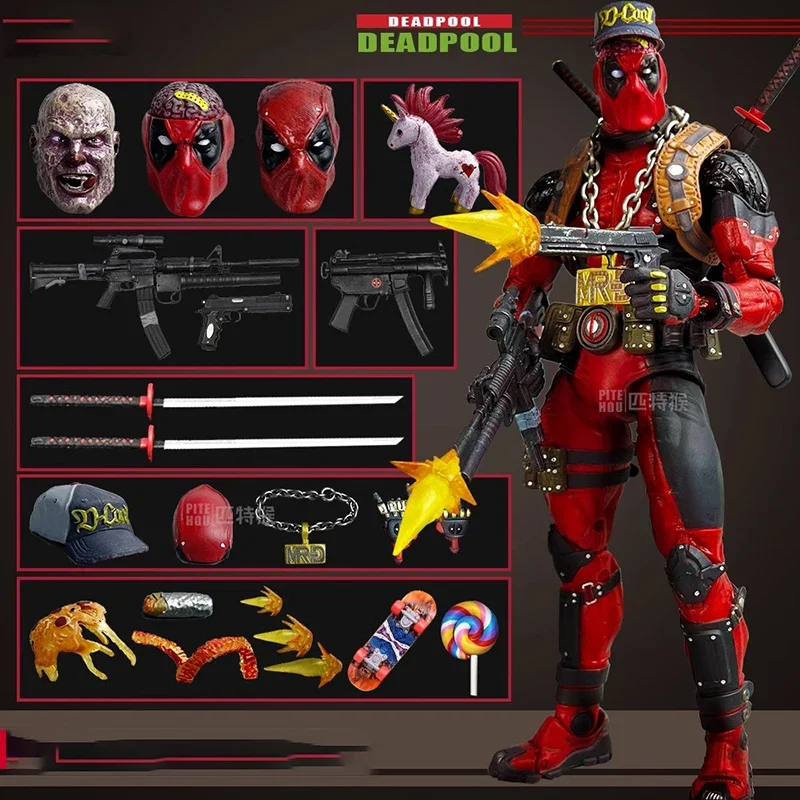 Neca Marvel Дэдпул ручная работа модель X: Человек-паук Дэдпул игрушка шарнирное передвижное украшение куклы
Neca Marvel Дэдпул ручная работа модель X: Человек-паук Дэдпул игрушка шарнирное передвижное украшение куклы