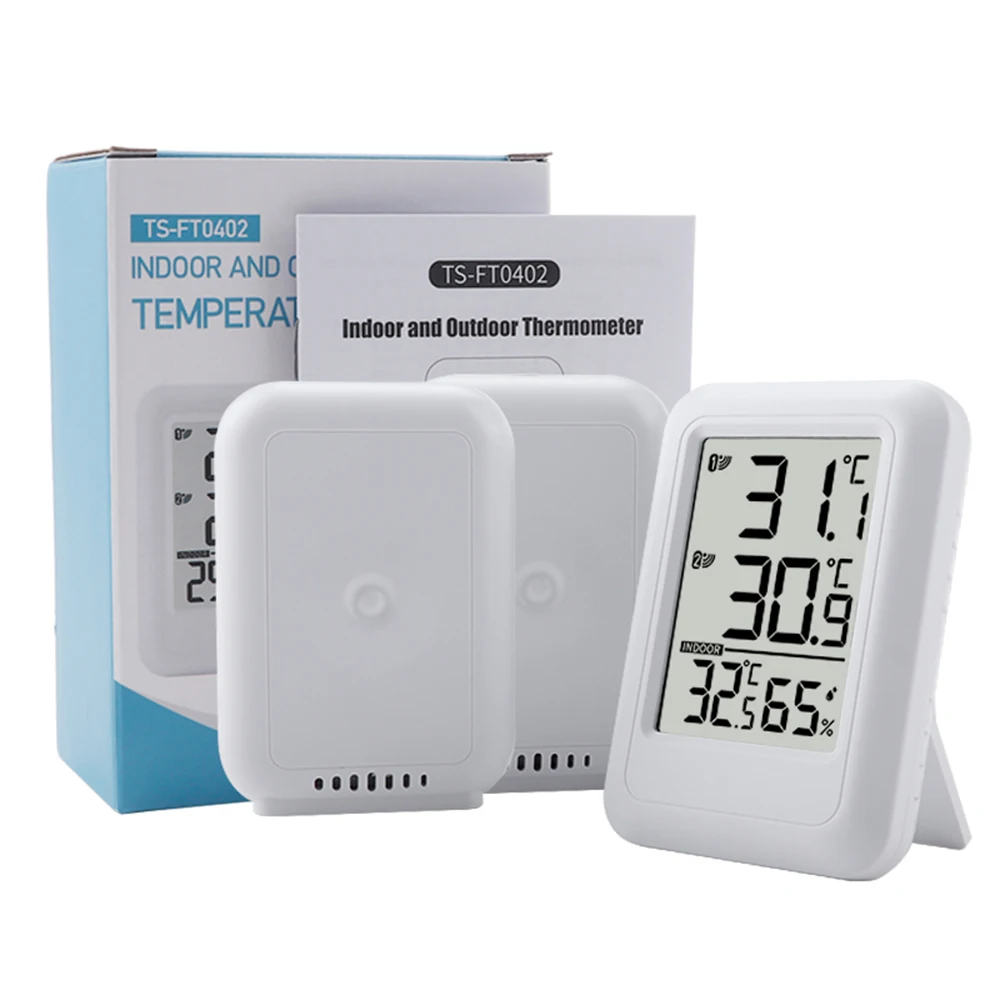 1 to 2 Wireless Indoor and Outdoor Thermo-hygrometer Switchable Units Digital Display Battery Powered Thermometer Humidity Meter
1 to 2 Wireless Indoor and Outdoor Thermo-hygrometer Switchable Units Digital Display Battery Powered Thermometer Humidity Meter