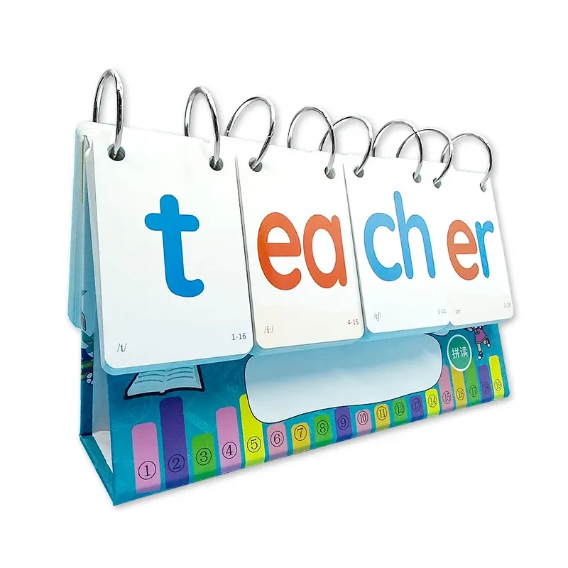 English Phonics Card Desk Calendar Learn Word Vowel Consonant Children's Spelling Alphabet Teaching Aids
English Phonics Card Desk Calendar Learn Word Vowel Consonant Children's Spelling Alphabet Teaching Aids