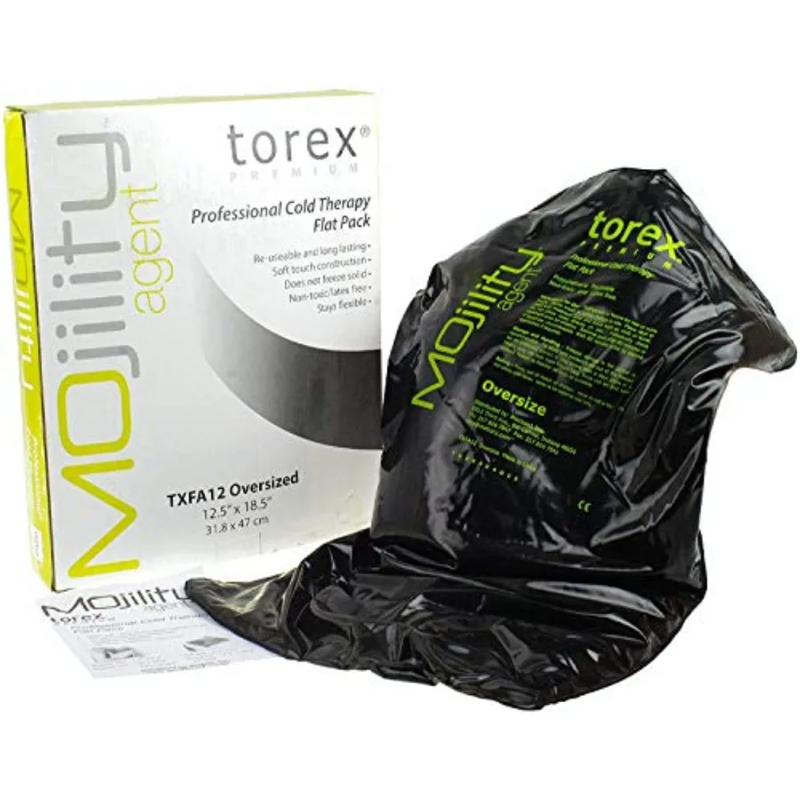 Torex Mojility Oversized Reusable Gel Ice Packs - 12.5' x 18.5' for Back Injuries
Torex Mojility Oversized Reusable Gel Ice Packs - 12.5' x 18.5' for Back Injuries