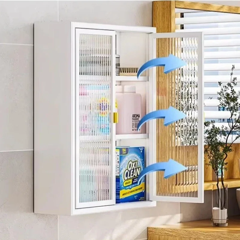 Widened barthroom toilet waterproof shelf clamshell cabinet Balcony storage cabinet kitchen items home closet rack organizer
Widened barthroom toilet waterproof shelf clamshell cabinet Balcony storage cabinet kitchen items home closet rack organizer