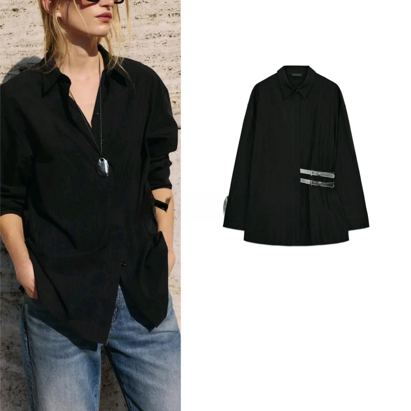 Новая женская блузка в американском повседневном стиле на осень-зиму, с длинным рукавом, воротником и бантом, из шелковистого дышащего полиэстера, свободного кроя
Новая женская блузка в американском повседневном стиле на осень-зиму, с длинным рукавом, воротником и бантом, из шелковистого дышащего полиэстера, свободного кроя