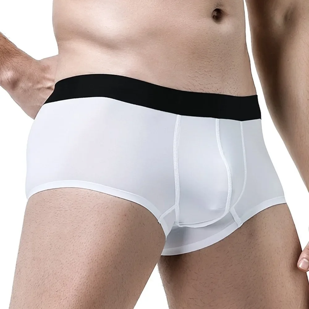 Brand New High Quality Practical Briefs L~3XL Pouch Seamless Sexy Shorts Trunks Underpants Underwear Boxer Ice Silk
Brand New High Quality Practical Briefs L~3XL Pouch Seamless Sexy Shorts Trunks Underpants Underwear Boxer Ice Silk