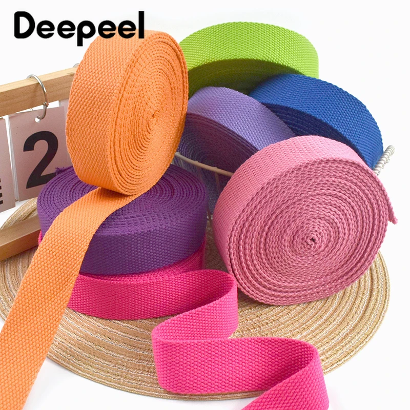10Meters 20-50mm Polyester Cotton Webbing Tape Pet Collar Safety Band Bag Strap Bias Binding Canvas Ribbon Sewing Accessories
10Meters 20-50mm Polyester Cotton Webbing Tape Pet Collar Safety Band Bag Strap Bias Binding Canvas Ribbon Sewing Accessories