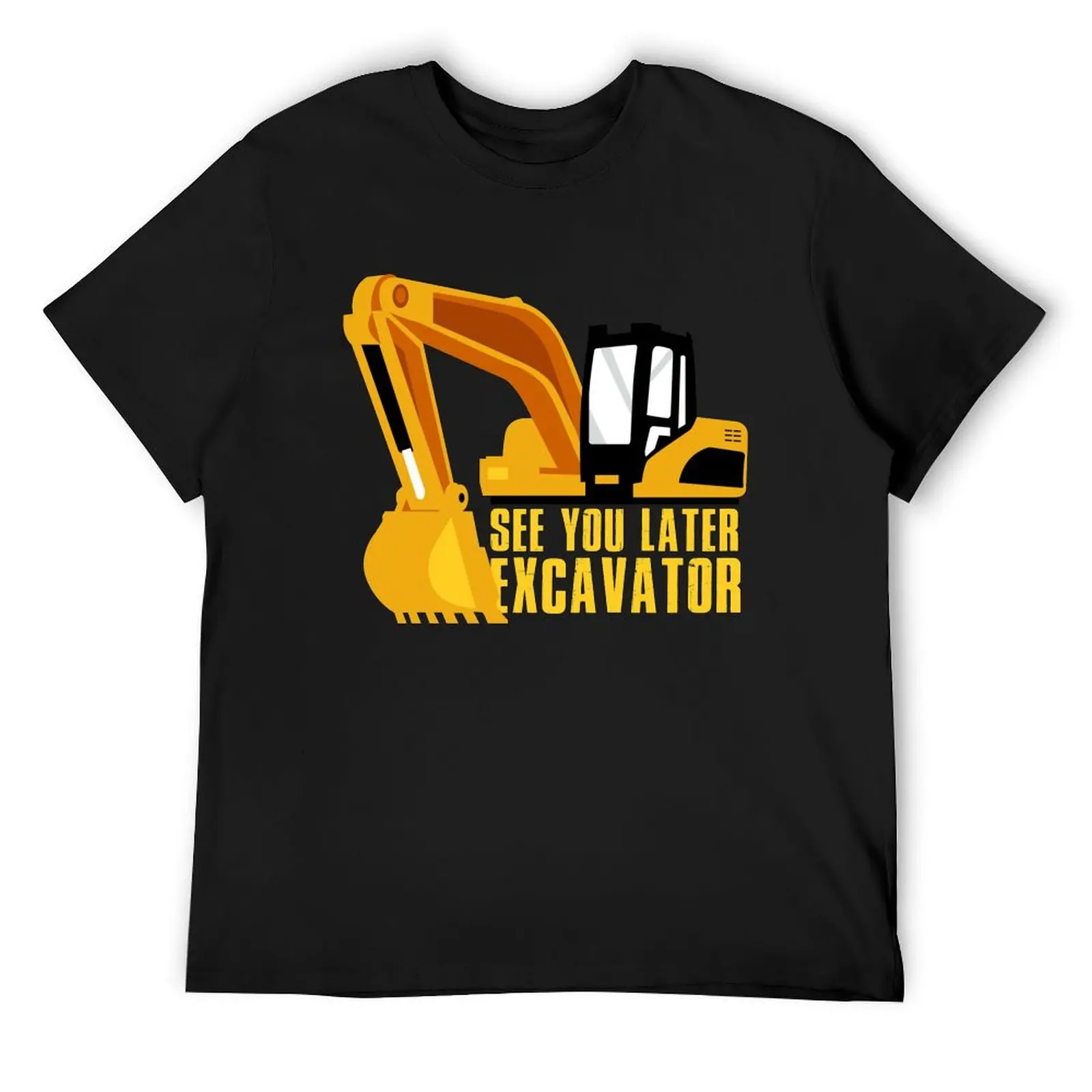 See you later Excavator T-Shirt summer clothes tees tshirts personalised t shirt men 100℅ cotton
See you later Excavator T-Shirt summer clothes tees tshirts personalised t shirt men 100℅ cotton