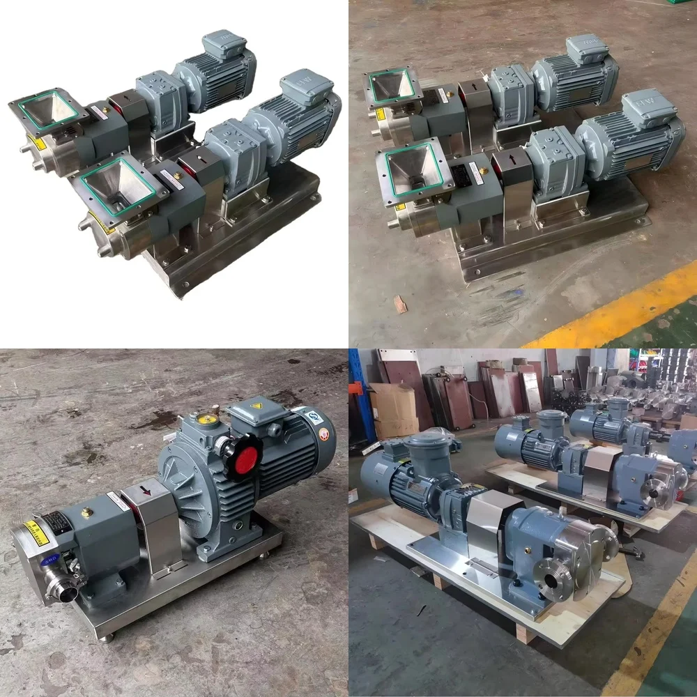 Flange Square Hopper Mechanical Stainless Steel Water Transfer Pump for High Viscosity Sanitary Rotor Lobe Pump industrial
Flange Square Hopper Mechanical Stainless Steel Water Transfer Pump for High Viscosity Sanitary Rotor Lobe Pump industrial
