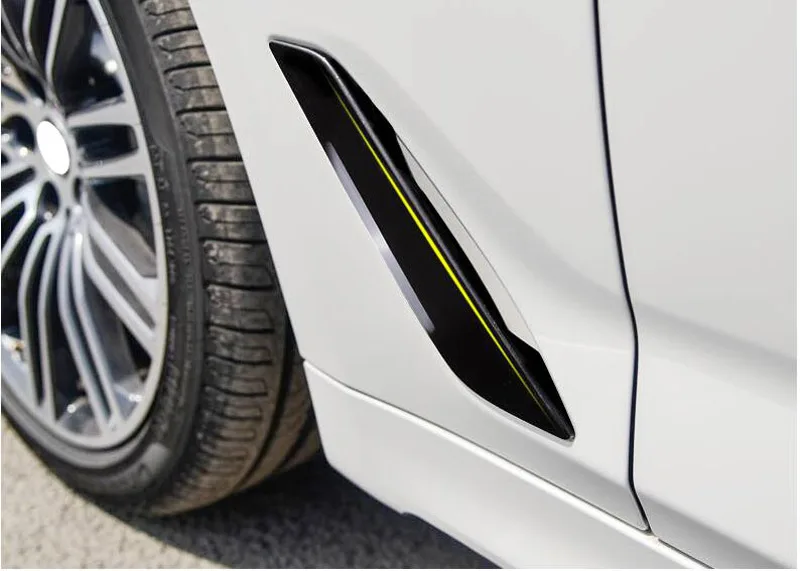 New!! ABS Gloss Black Fender Vent Decoration Refit Trim Car Styling For BMW 5 Series G30 2017 2018 Set of 2pcs
New!! ABS Gloss Black Fender Vent Decoration Refit Trim Car Styling For BMW 5 Series G30 2017 2018 Set of 2pcs