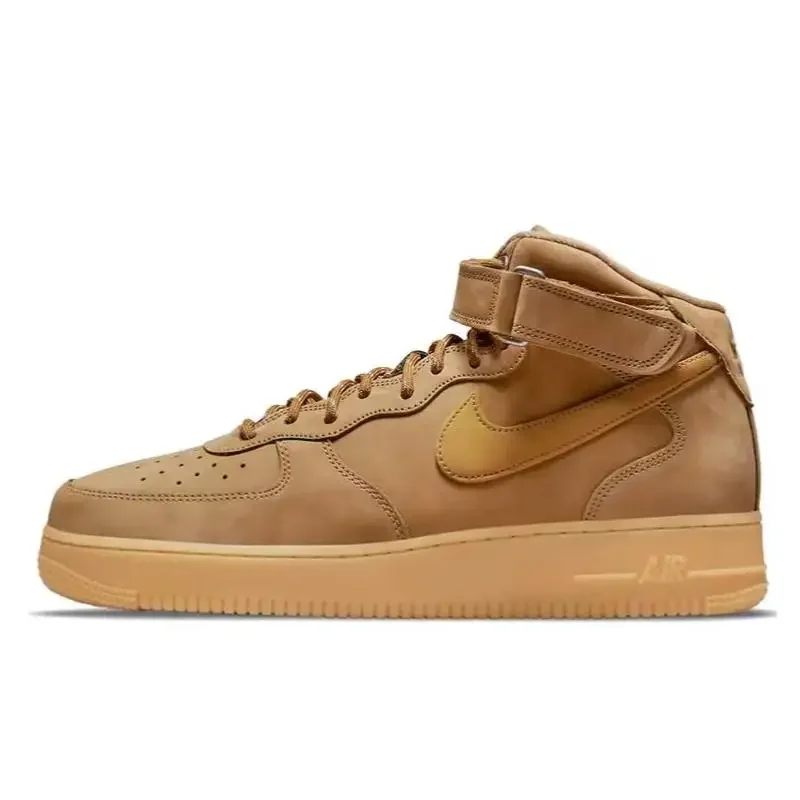 Nike Air Force 1, из пшеничная кожа, средние противоскользящие износостойкие мужские и женские туфли для доски AF1, повседневные кроссовки унисекс
Nike Air Force 1, из пшеничная кожа, средние противоскользящие износостойкие мужские и женские туфли для доски AF1, повседневные кроссовки унисекс