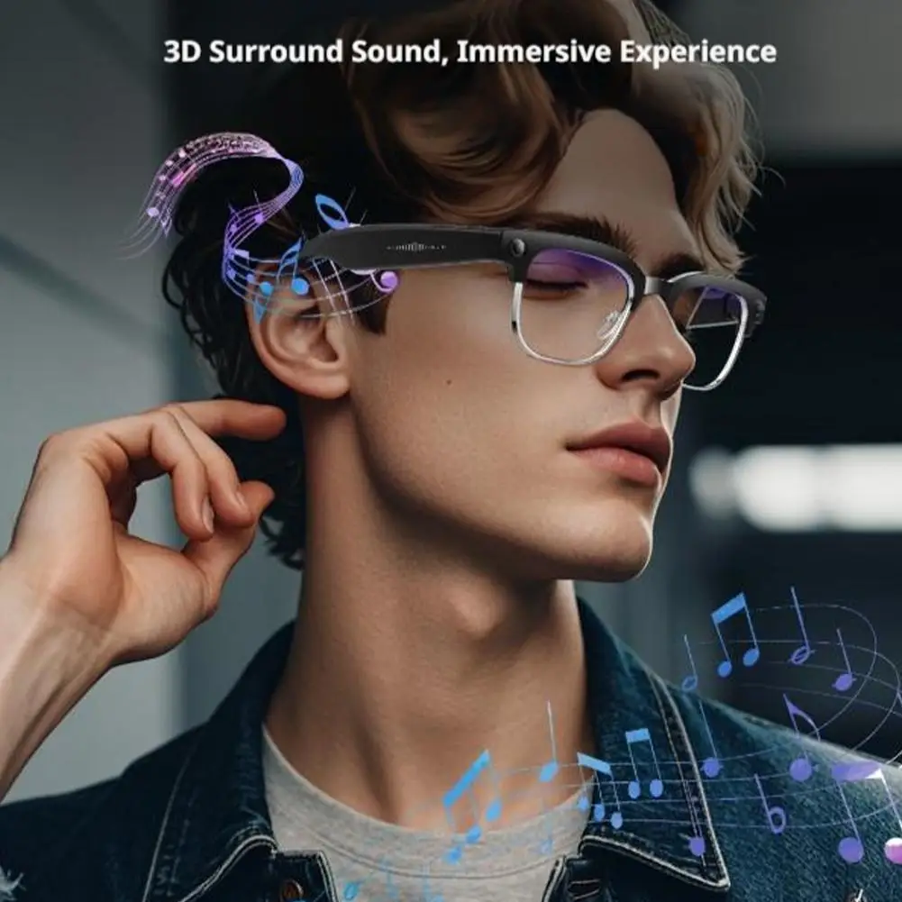 Умные AI-очки W630 с HD-камерой 8 МП, Bluetooth-звонками, металлической оправой, защитой от синего света, меняющие цвет, для мужчин и женщин
Умные AI-очки W630 с HD-камерой 8 МП, Bluetooth-звонками, металлической оправой, защитой от синего света, меняющие цвет, для мужчин и женщин