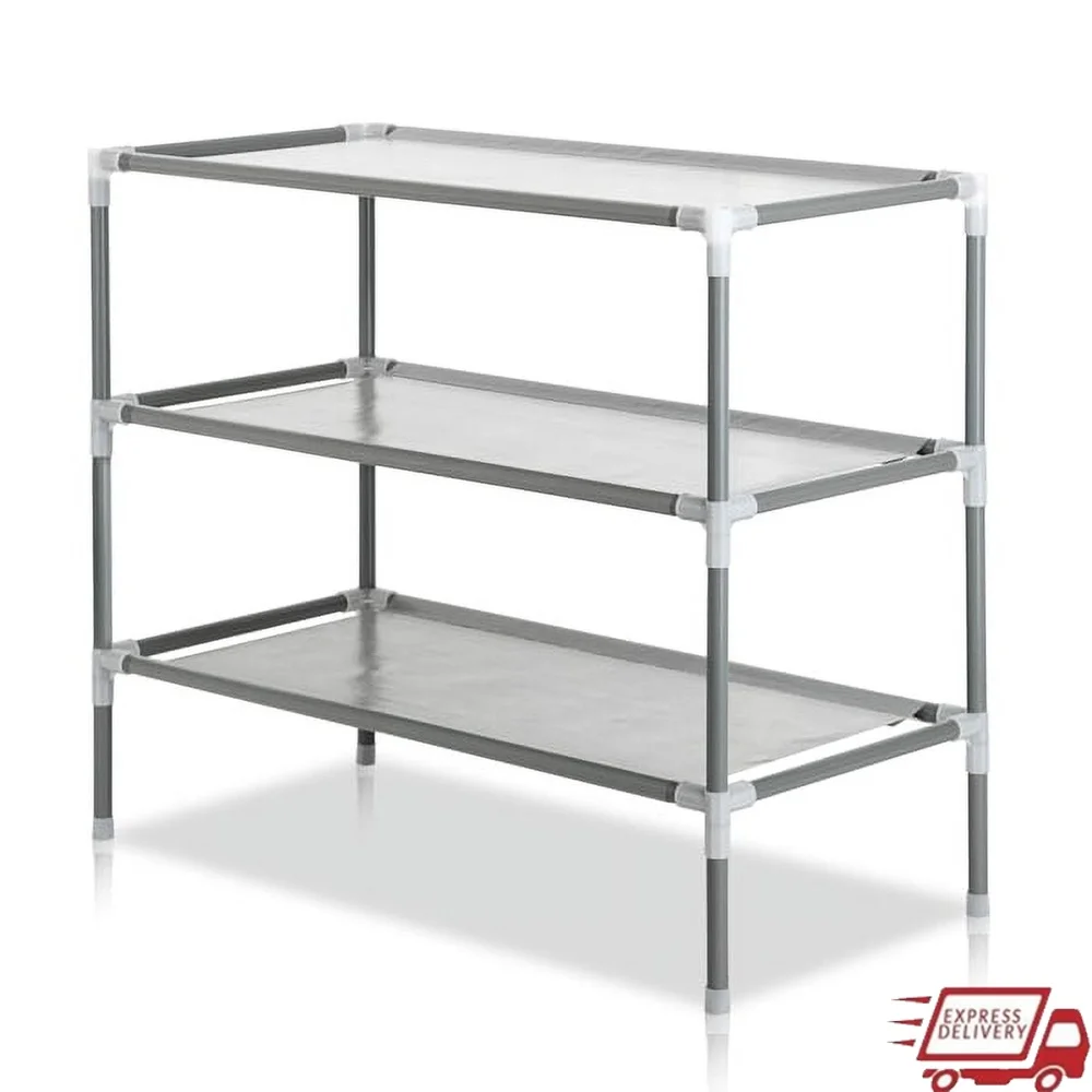 3-Tier Non-Woven Fabric Shoe Rack Tool-Free Assembly Compact Storage Organizer Bedroom Entryway Closet Space-Saving Solution
3-Tier Non-Woven Fabric Shoe Rack Tool-Free Assembly Compact Storage Organizer Bedroom Entryway Closet Space-Saving Solution