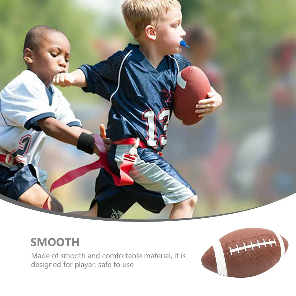 Kids Football PVC Youth Ball Kids Professional Rugby Durable High Portable Rugby Grip Training Practical Teaching
Kids Football PVC Youth Ball Kids Professional Rugby Durable High Portable Rugby Grip Training Practical Teaching
